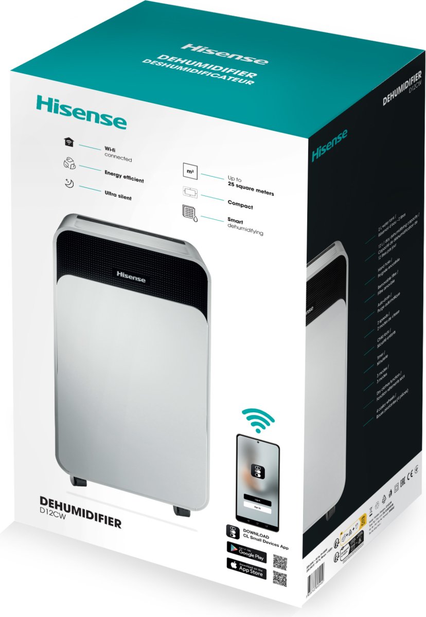 EAN 3838782695452 - Hisense D12CW 40 dB 180 W Blanco imagen 16