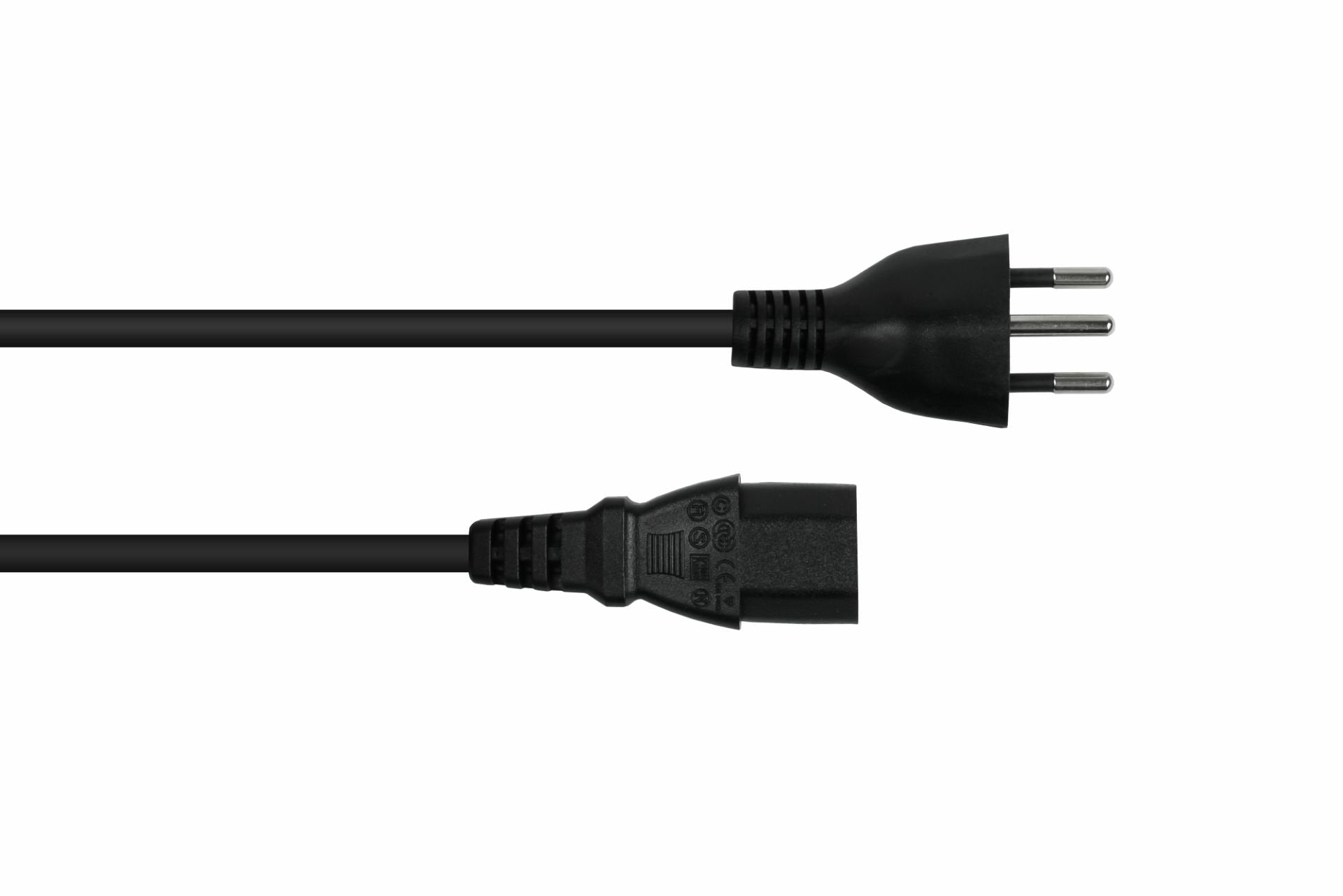 Cable Meimer Netzcable Schweiz Typ J An C5 Negro 1,8m