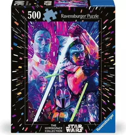 Ravensburger Puzzle Star Wars The Hyperspace Collection: Ahsoka (500 Teile, Large Pieces) 12001340