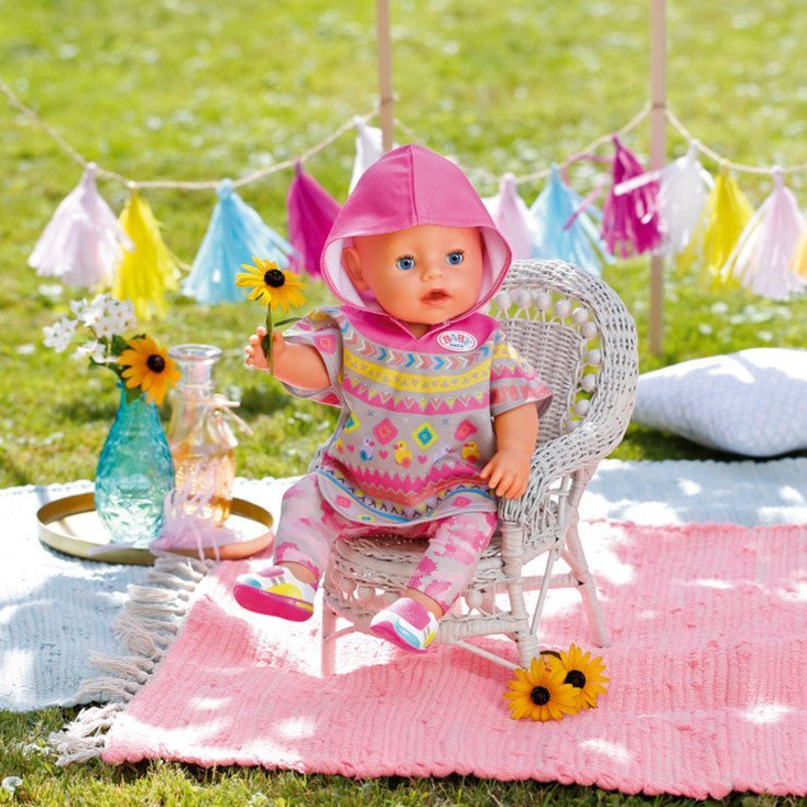 EAN 4001167830161 - BABY born Deluxe Trendy Poncho Juego de ropita para muñeca imagen 1