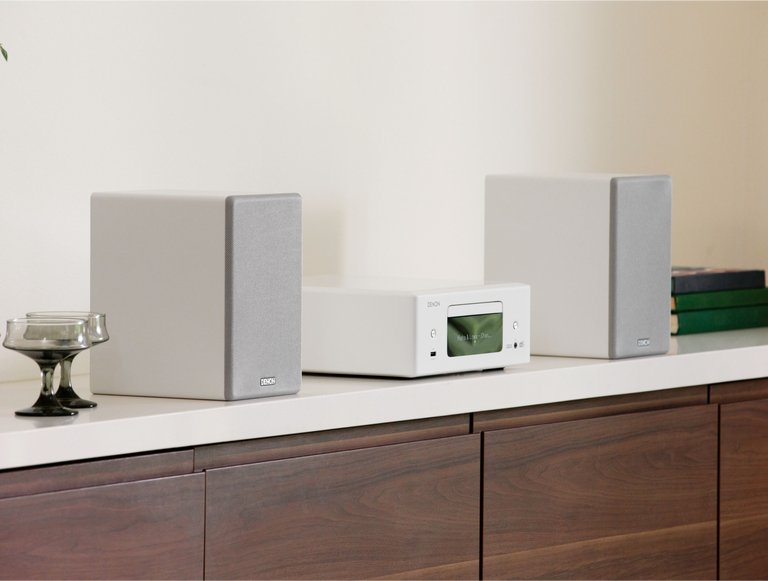 EAN 4951035908006 - Denon CEOL N12DAB Minicadena de música para uso doméstico 65 W Blanco imagen 5