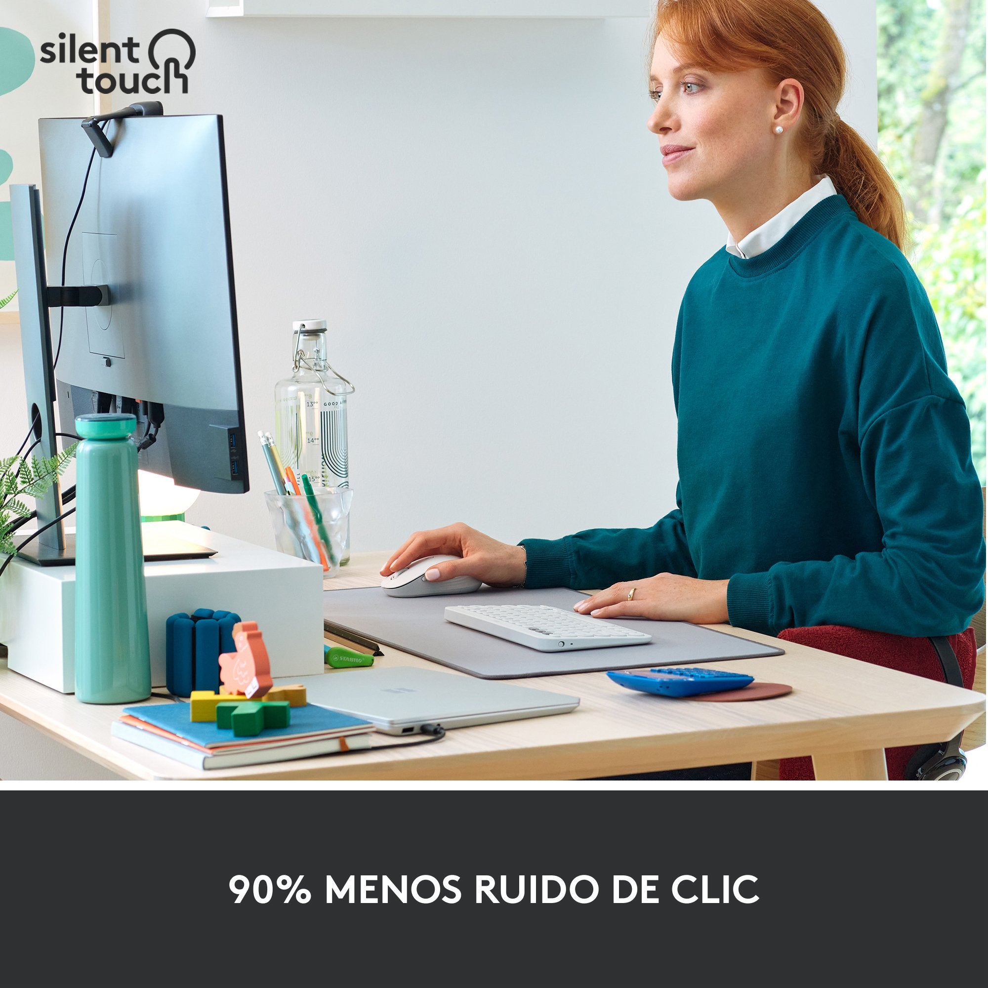 EAN 5099206097247 - Logitech 910-006255 ratón Oficina mano derecha Bluetooth Óptico 4000 DPI imagen 9