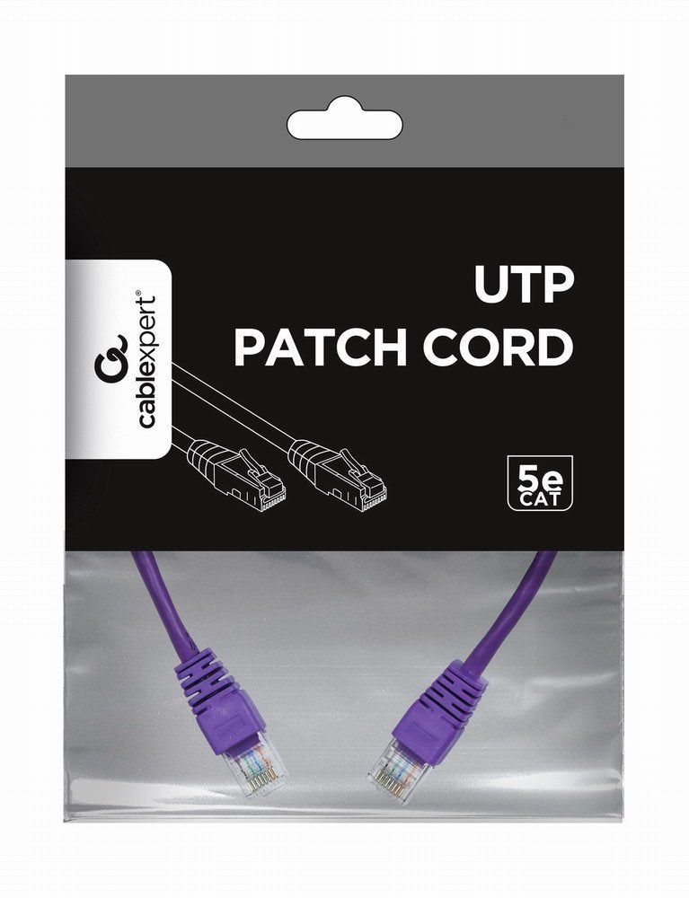Gembird Cable De Red Cat.5e Utp 0.25 Mts Morado