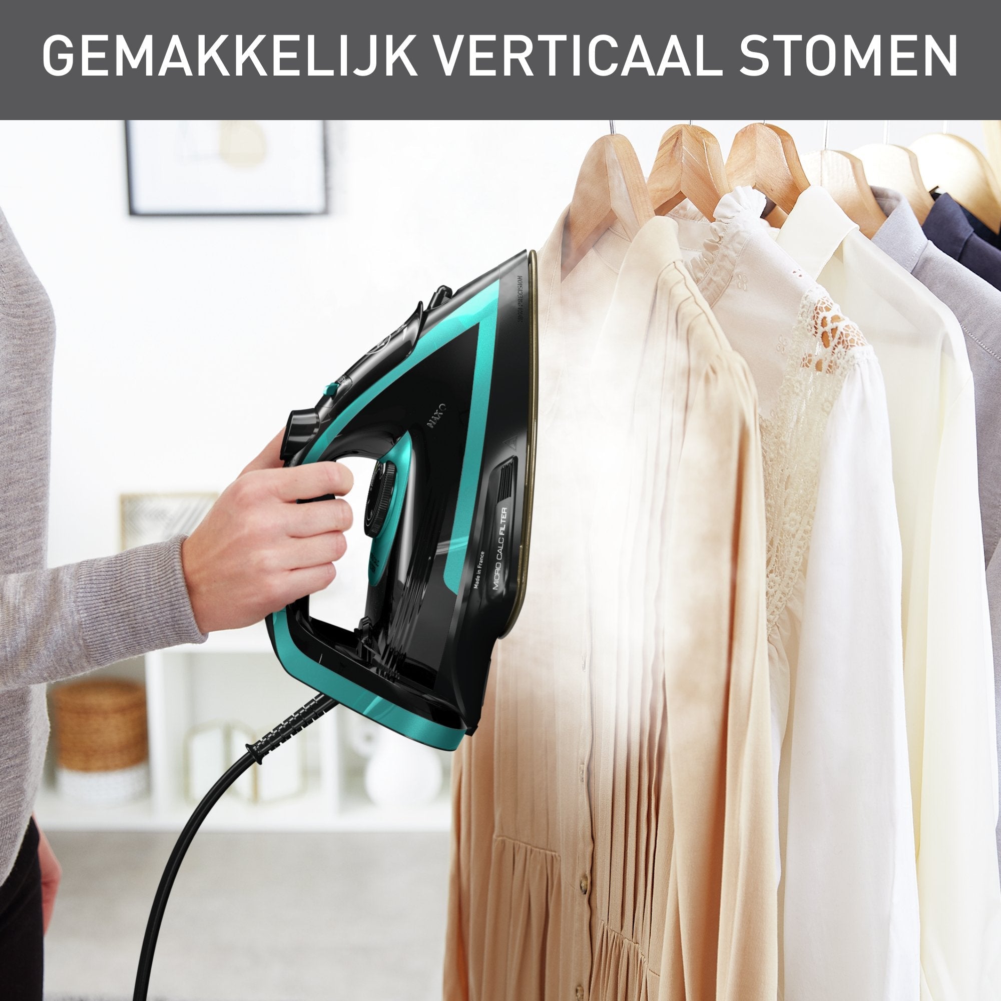 Tefal Plancha Puregliss Fv8066e0 Negro Azul