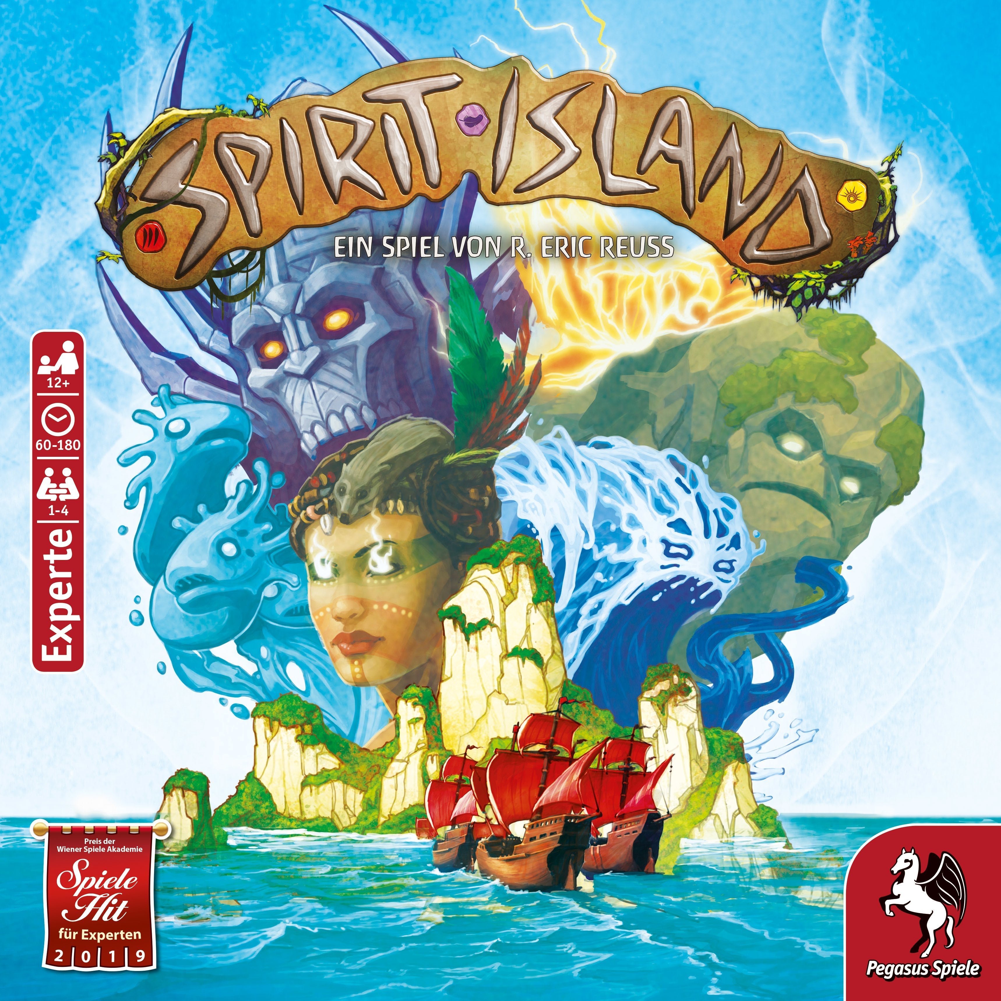 Pegasus Spirit Island, Juego De Mesa 51896g