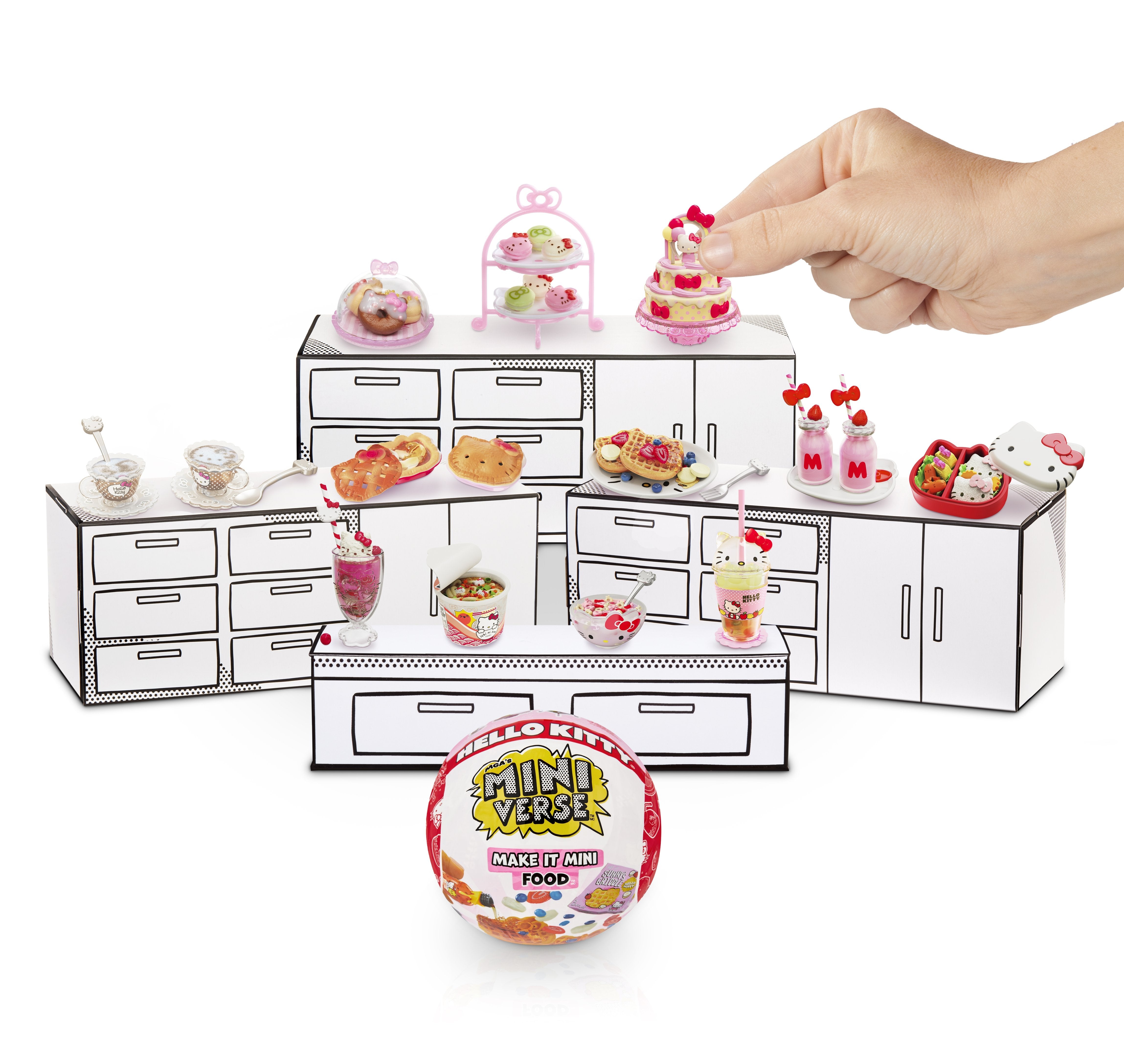 Mga Entertainment Mga'S Miniverso Mak It Mini Sanrio Asst Mini Collectibles, Artesan Artículos Ordenados 515722-Euc