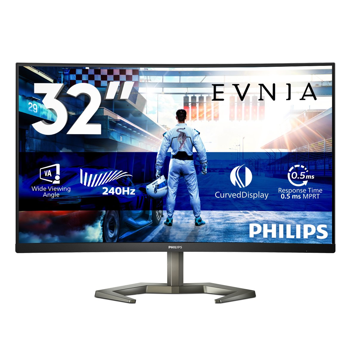 EAN 8712581800710 - Philips Momentum 32M1C5200W/00 pantalla para PC 80 cm (31.5") 1920 x 1080 Pixeles Full HD LCD Negro imagen 1