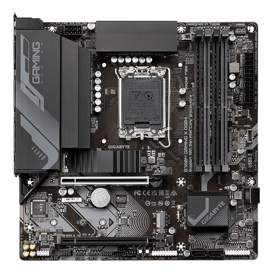 EAN 4719331851255 - GIGABYTE B760M GAMING X DDR4 placa base Intel B760 Express LGA 1700 micro ATX imagen 3
