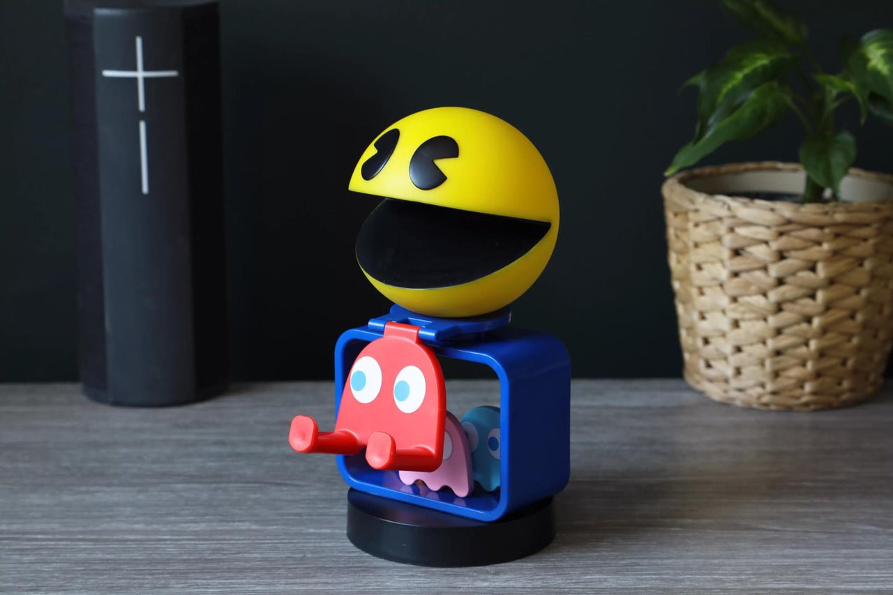 Cable Guy Soporte Sujeción Figura Pac-Man 20 Cm