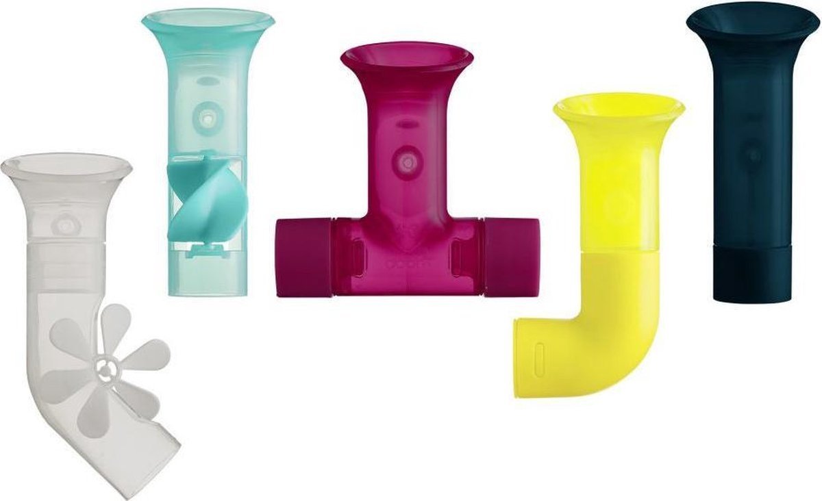 Boon Pipes Building Bath Toy Navy Multi