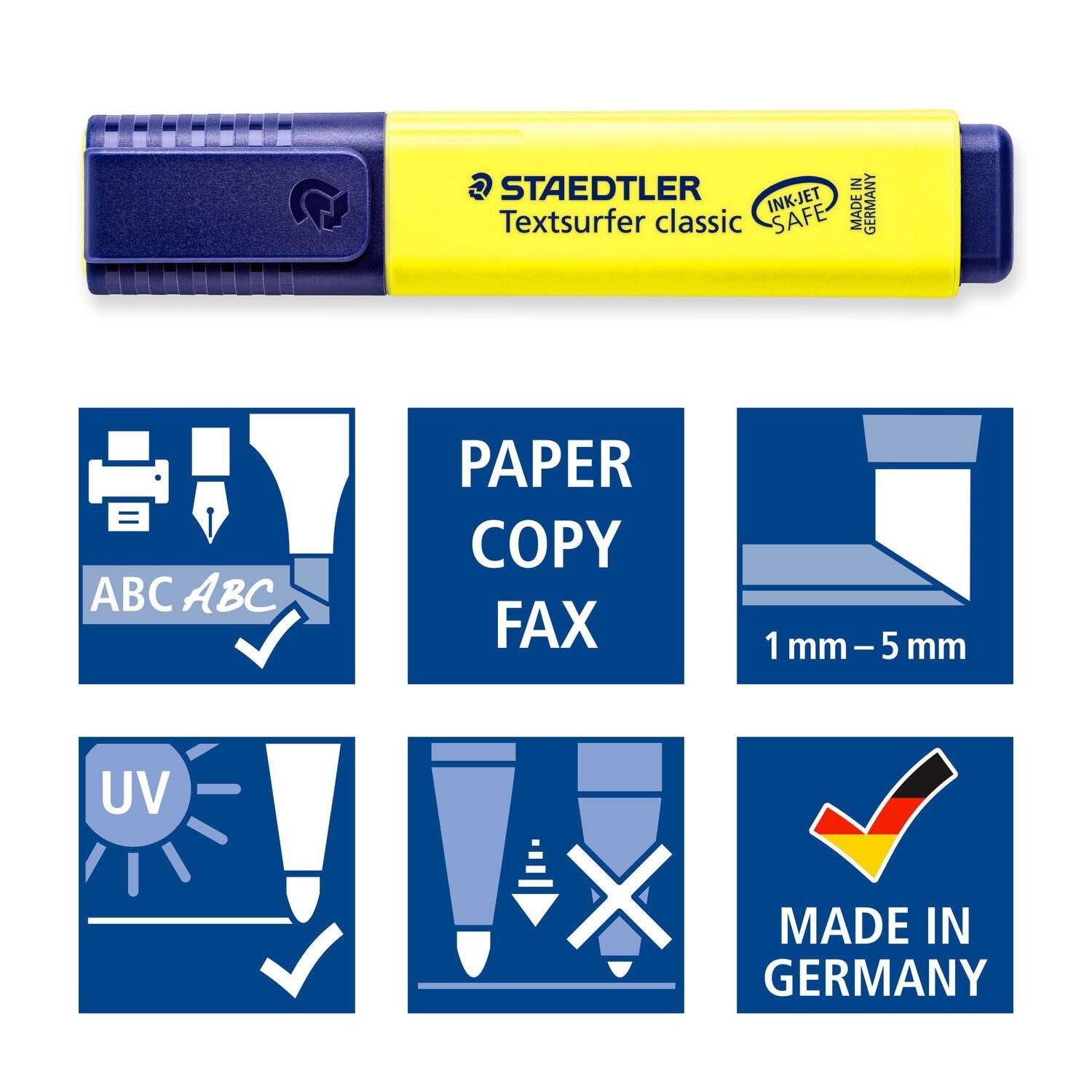 Staedtler Marcador Textsurfer Clas 4pcs Estuche