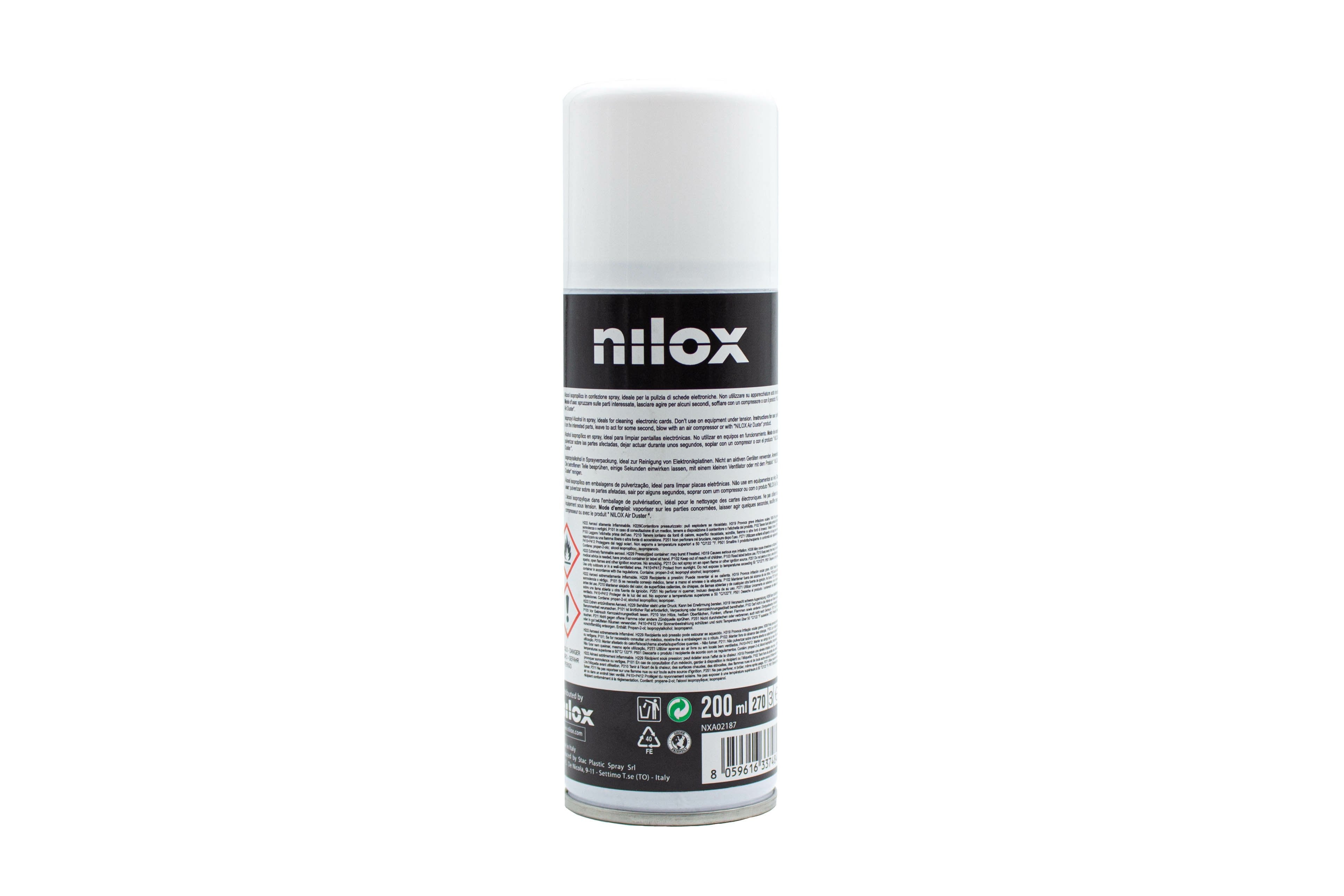 Nilox Alcool Isopropilico Spray 200ml Nxa02187