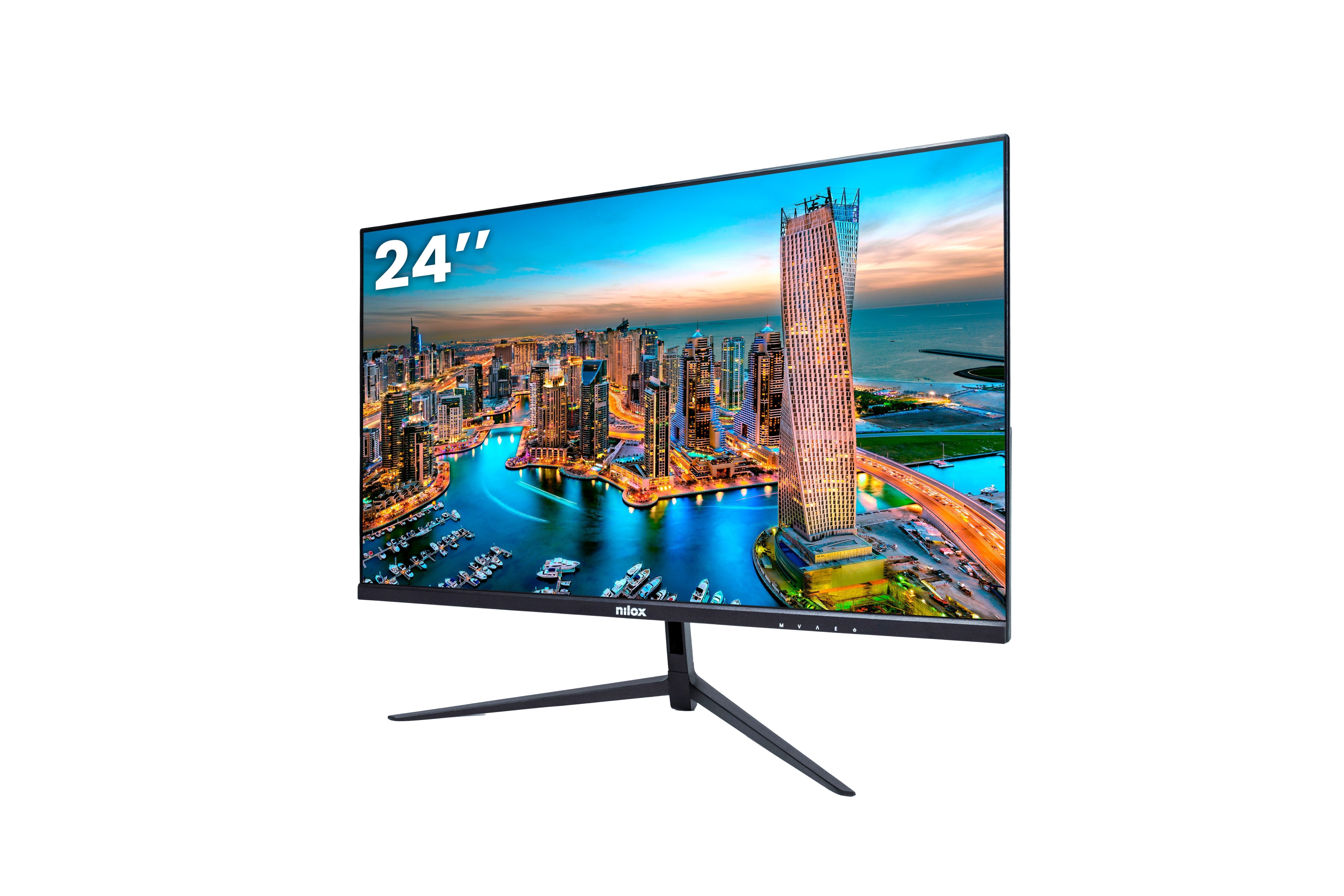 EAN 8431775035379 - Nilox NXM24FHD111 pantalla para PC 61 cm (24") 1920 x 1080 Pixeles LED Negro imagen 3