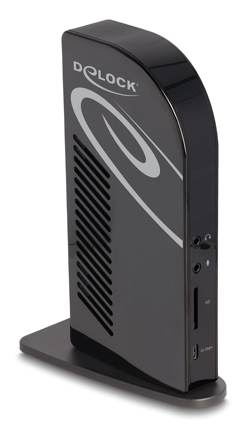 Delock Usb Tipo-C Triple Display Dockingstation Con Displaylink® 4k /