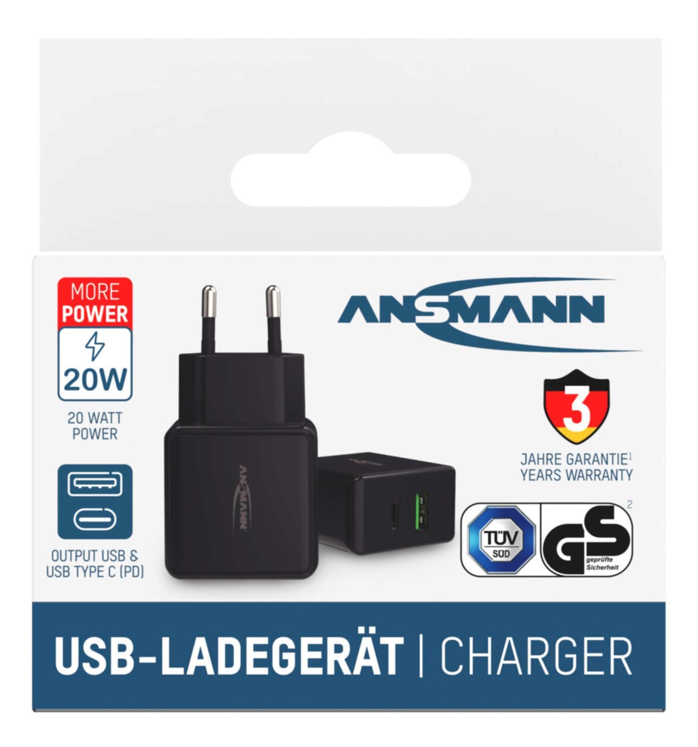 EAN 4013674176557 - Ansmann HC218PD Universal Negro Corriente alterna Carga rápida Interior imagen 8