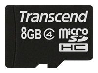 EAN 0760557819073 - Transcend TS8GUSDC4 memoria flash 8 GB MicroSDHC Clase 4 imagen 1