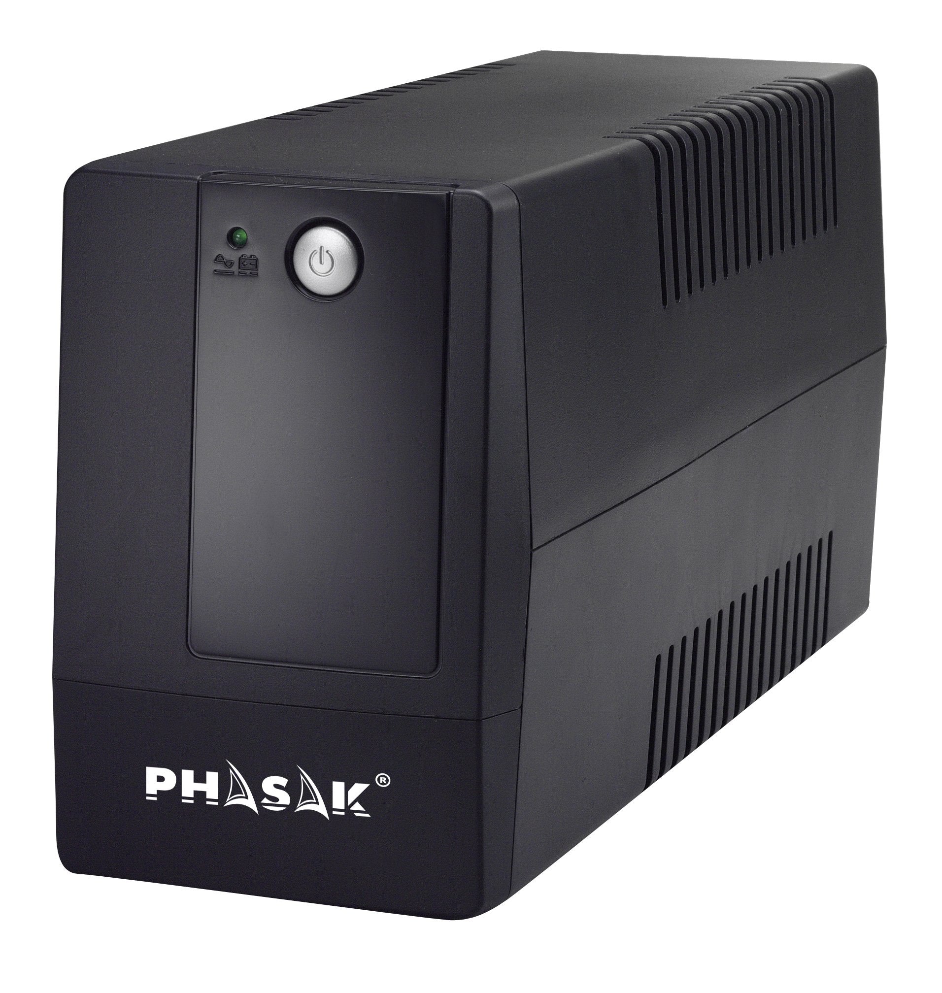 Sai Línea Interactiva Phasak Basic Interactive 600 Va 600va-360w 2 Salidas Formato Torre
