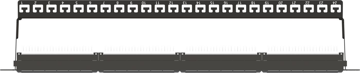 EAN 5704327884521 - Microconnect PP-004 panel de parcheo 1U imagen 3
