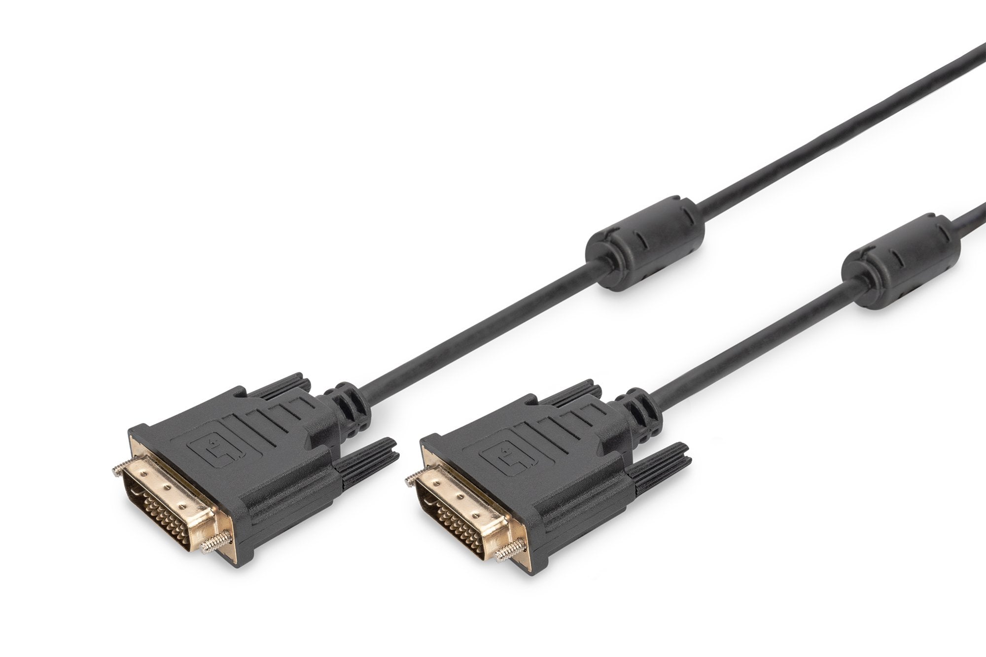 Assmann Dvi-D Duallink Connection Cable Dvi-D (24+1) M /Dvi-D (24+1) M 1m Blac
