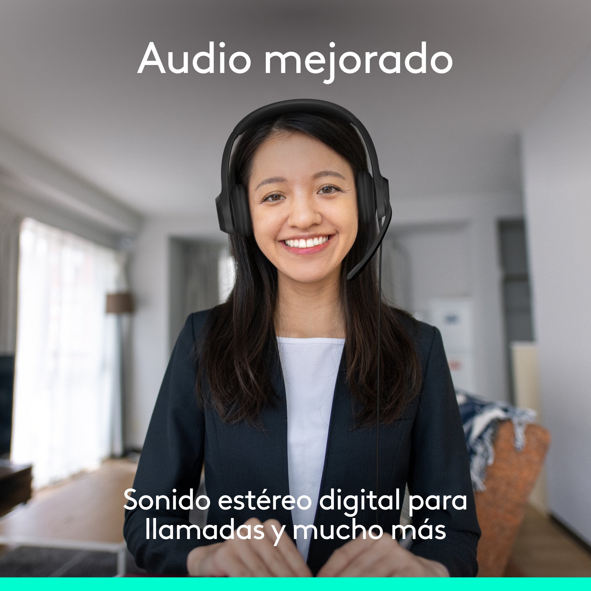 EAN 5099206132733 - Logitech H390 USB Alámbrico Diadema Llamadas/Música USB Tipo C Negro imagen 7