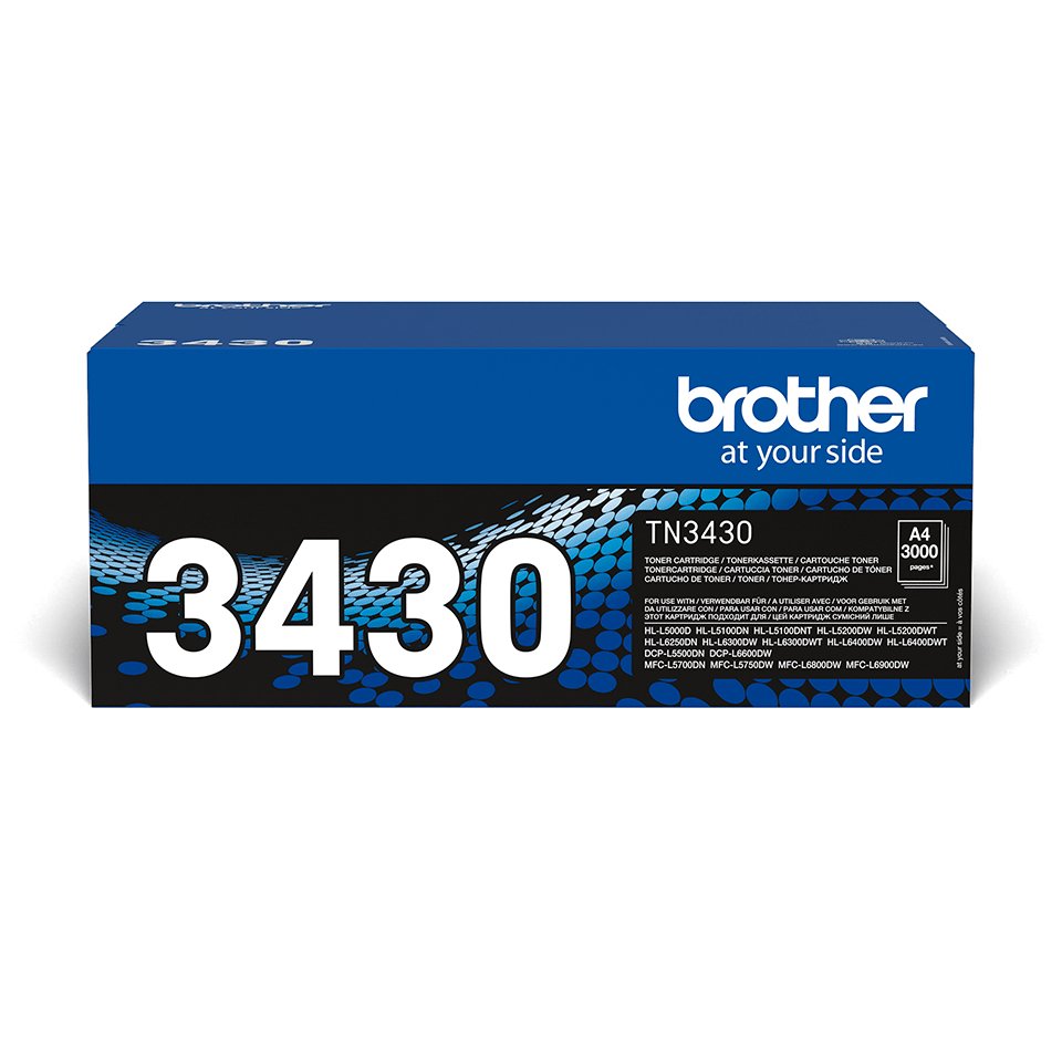 Toner Brother Tn3430 Negro