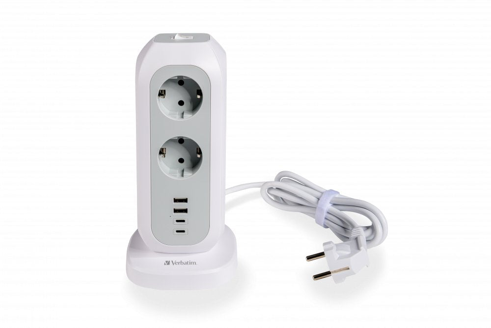 EAN 0023942495475 - Verbatim 49547 base múltiple 11 salidas AC Interior Blanco imagen 1