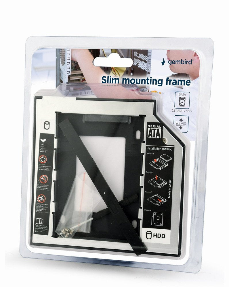 EAN 8716309085281 - Gembird MF-95-01 panel bahía disco duro 13,3 cm (5.25") Panel de control imagen 1