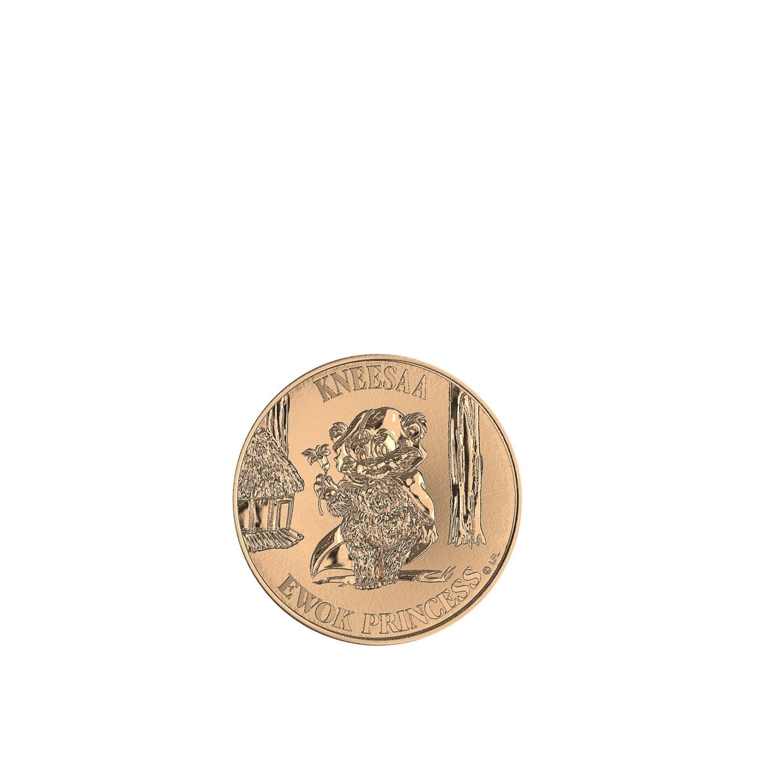 Figuras Wicket W Warrick & Kneesaa Ewoks Star Wars 9cm