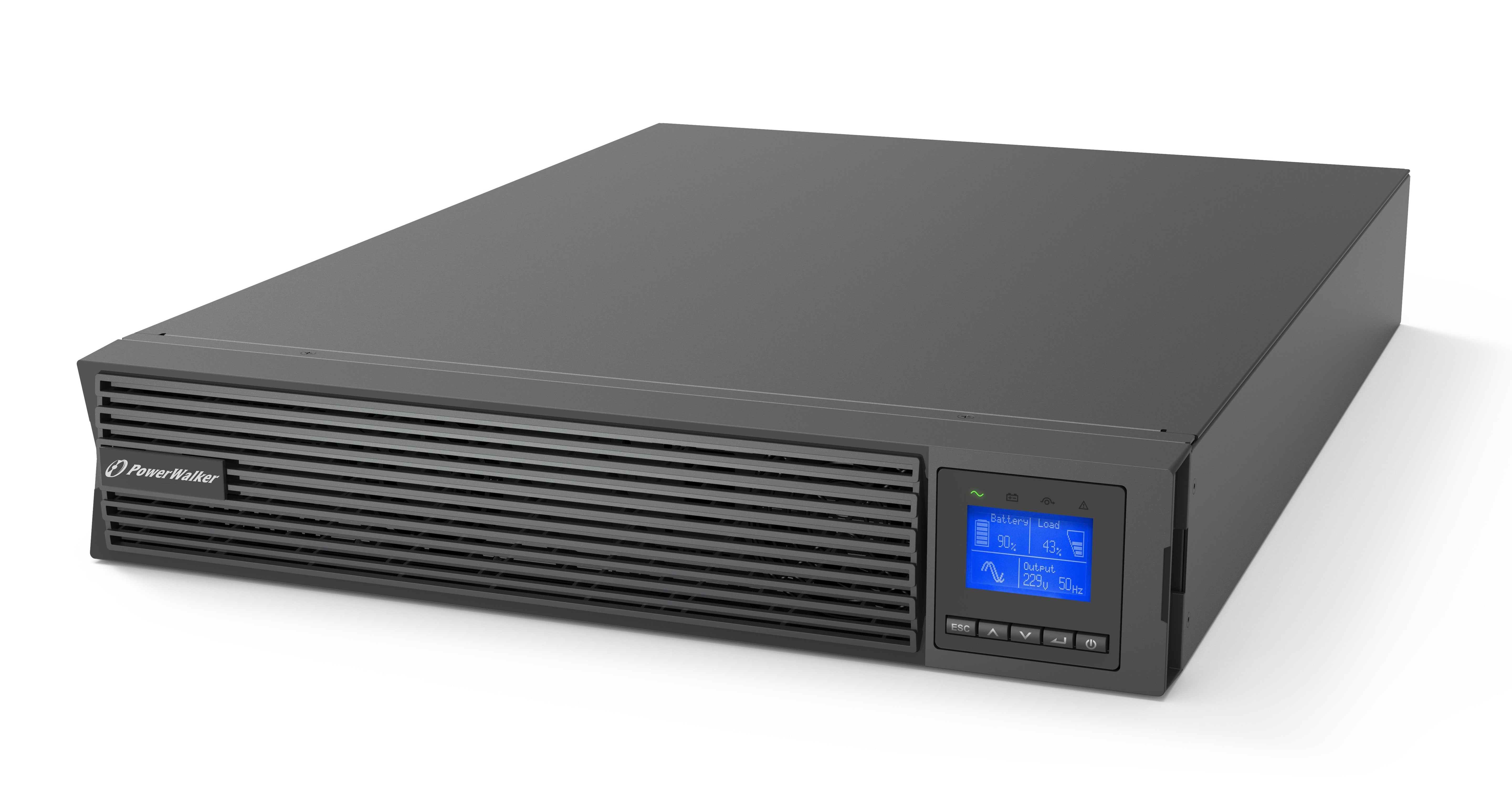 EAN 4260074982909 - PowerWalker VFI 3000 ICR IoT sistema de alimentación ininterrumpida (UPS) Doble conversión (en línea) 3 k imagen 1