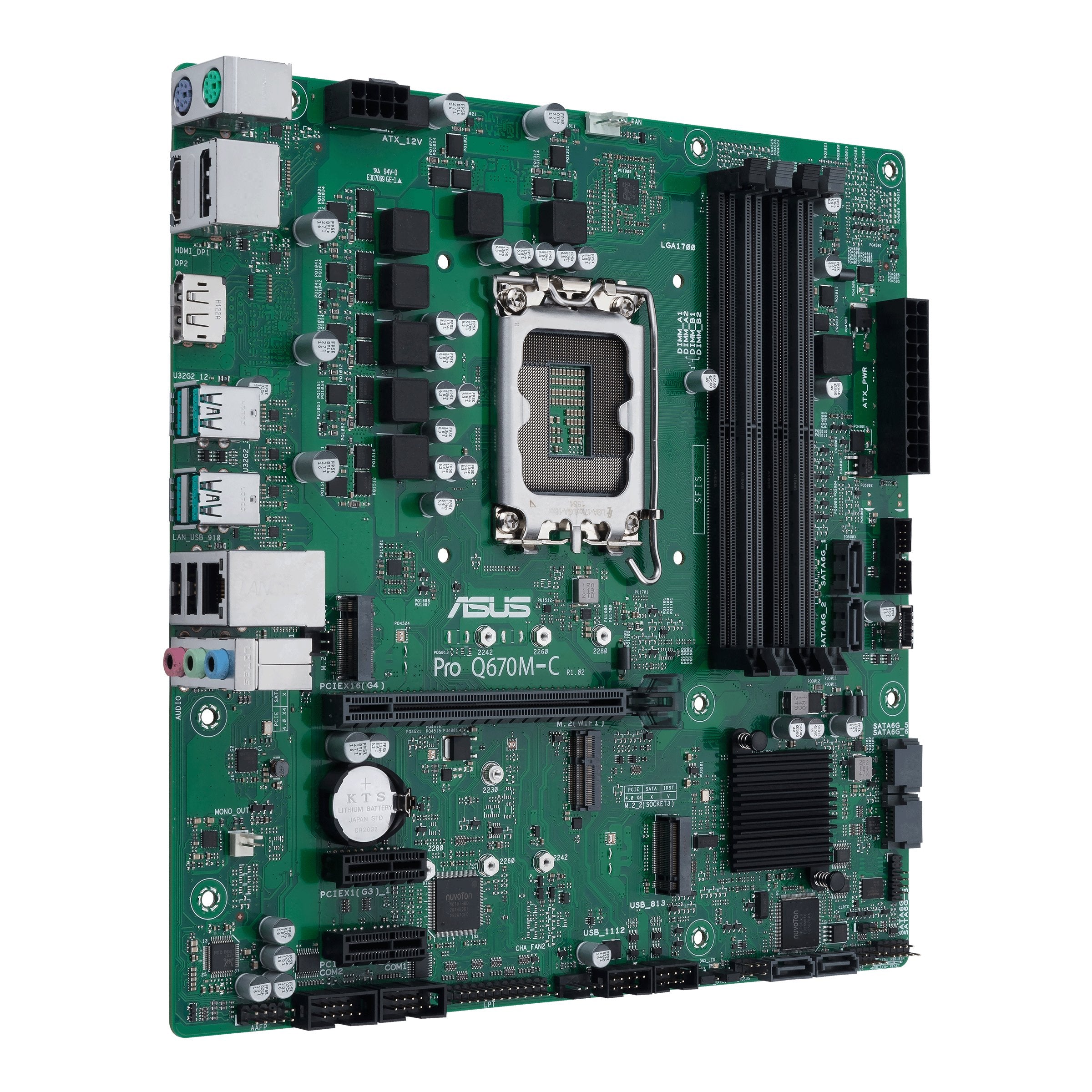 EAN 4711081518389 - ASUS PRO Q670M-C-CSM Intel Q670 LGA 1700 micro ATX imagen 2