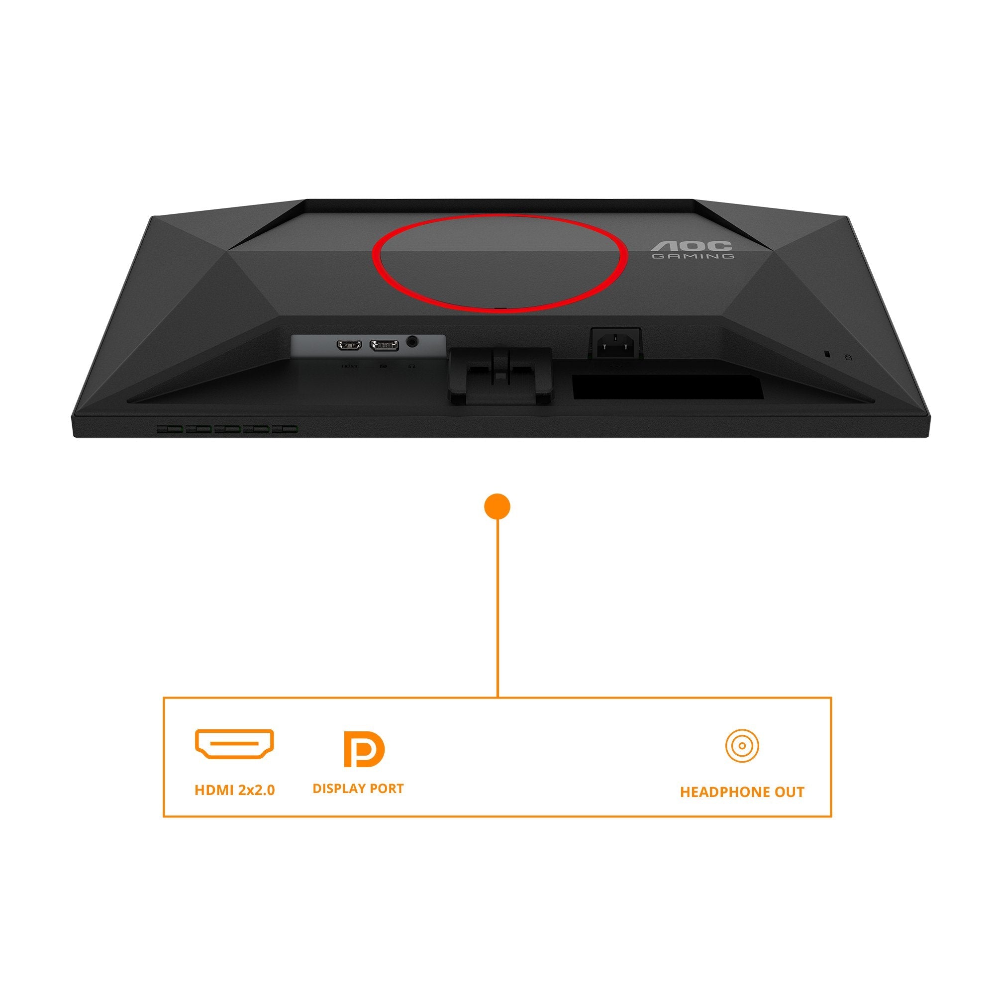 Monitor Aoc G4 24g4hre 23.8" 1920 X 1080 Pixeles Full Hd Led Negro, Rojo