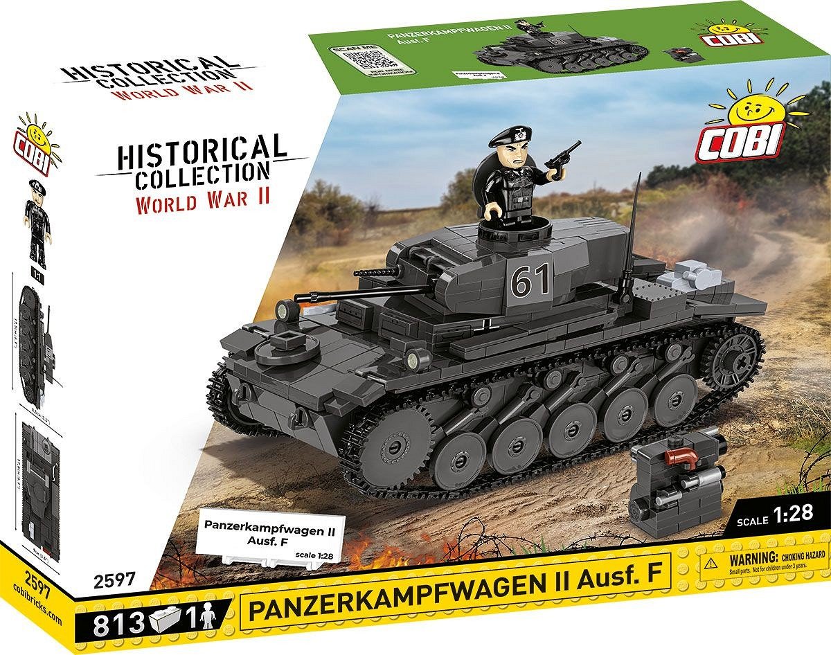 Klocki Czolg Panzerkampfwagen Ii 813 Klocków