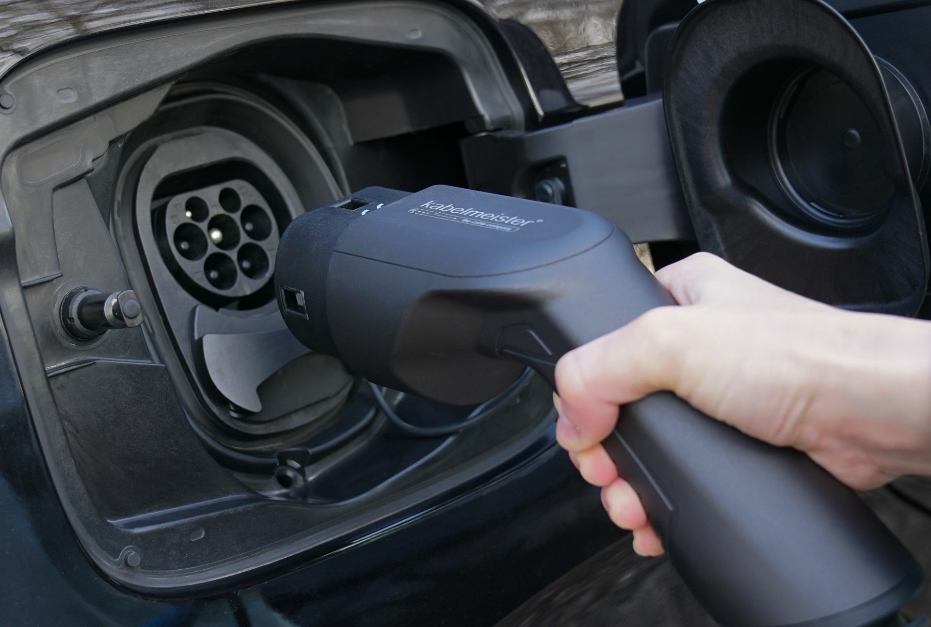 EAN 4066857000842 - Kabelmeister EVC01-025B cable de carga para vehículo eléctrico Azul Type 2 3 2,5 m imagen 3