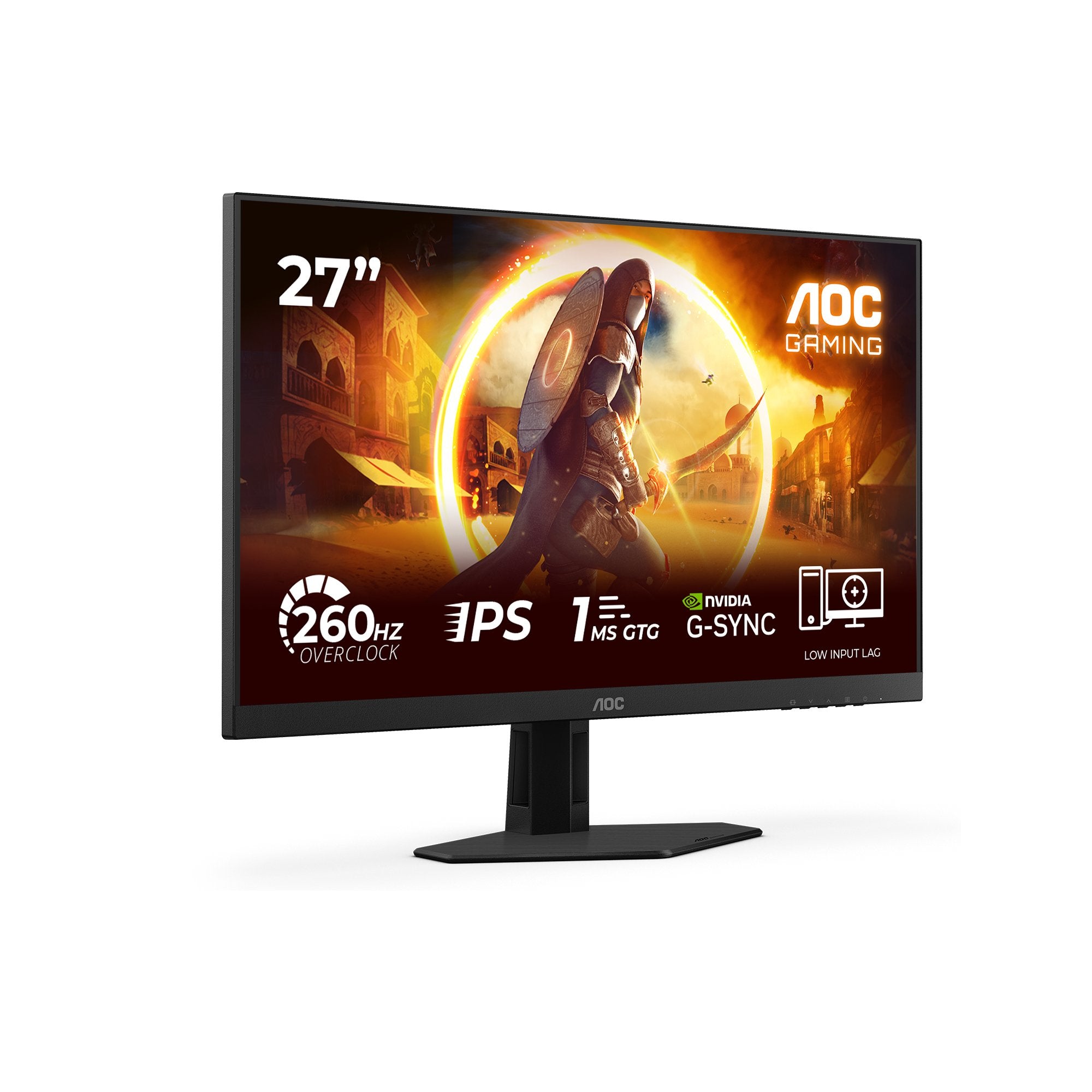EAN 4038986183222 - AOC G4 27G4ZREP pantalla para PC 68,6 cm (27") 1920 x 1080 Pixeles Full HD LCD Negro, Rojo imagen 2