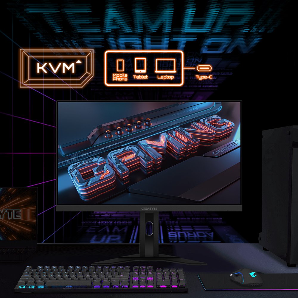 EAN 4719331860837 - GIGABYTE M27UA pantalla para PC 68,6 cm (27") 3840 x 2160 Pixeles 4K Ultra HD LED Negro imagen 11