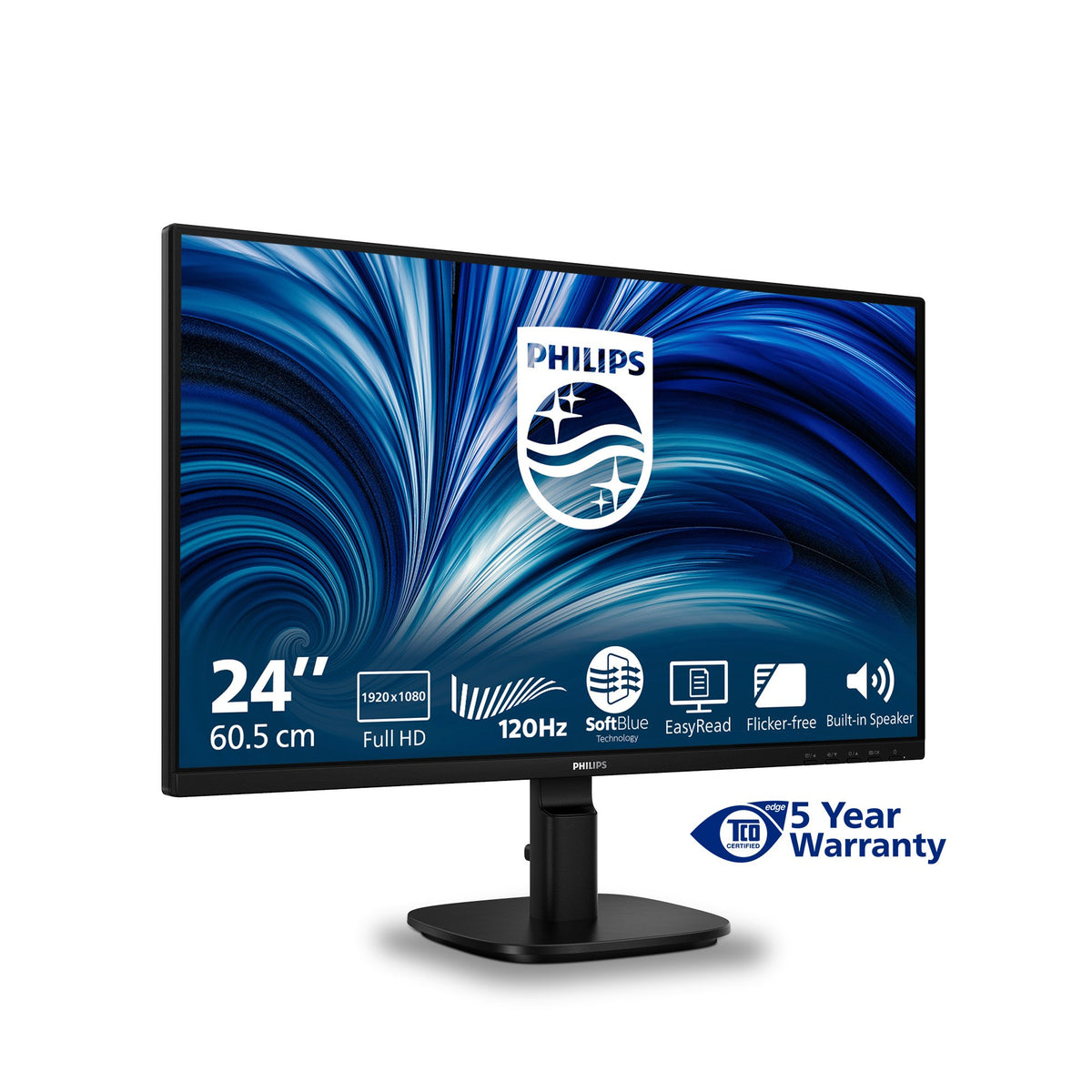 EAN 8721038005035 - Philips 2000 series 24B2N2200/00 pantalla para PC 60,5 cm (23.8") 1920 x 1080 Pixeles Full HD LCD Negro imagen 5