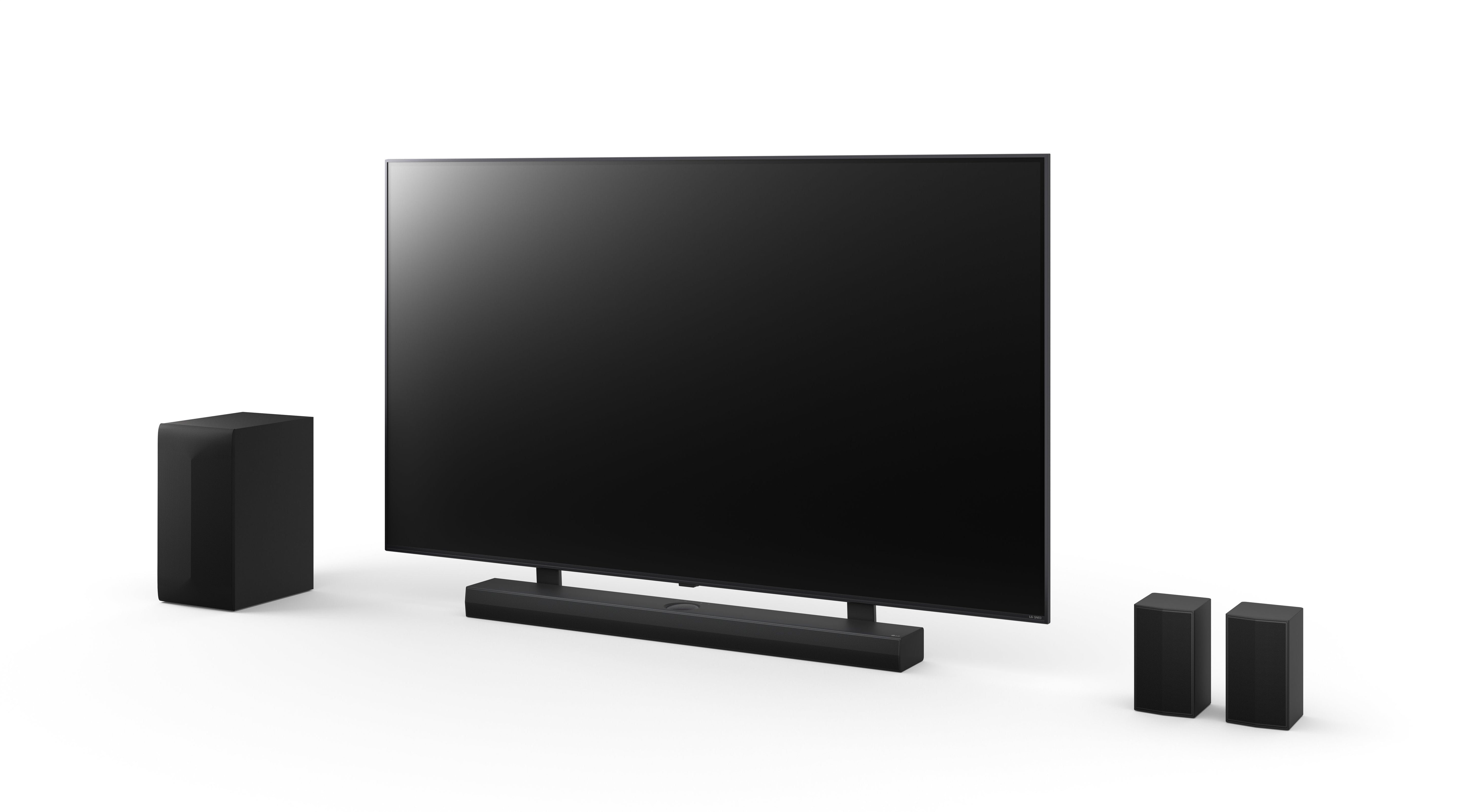 Barra De Sonido Lg S70tr Black Con Subwoofer Inalámbrico Y Traseros 500w 5.1.1ch