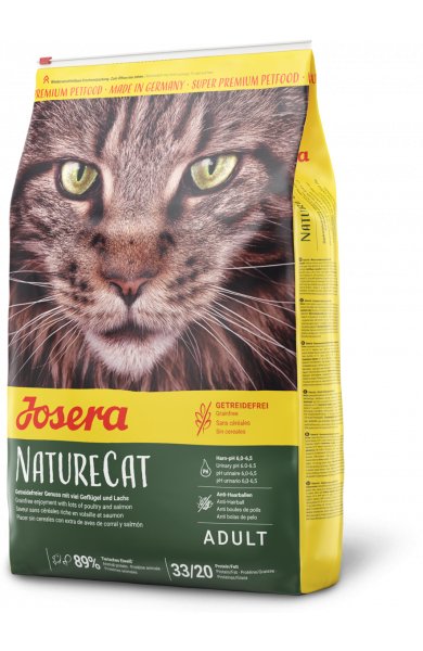 Josera Naturecat Alimento Seco Para Gatos 2 Kg Adulto Aves, Salmón