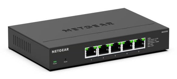 EAN 0606449170634 - NETGEAR MS305E No administrado 2.5G Ethernet (100/1000/2500) Negro imagen 3