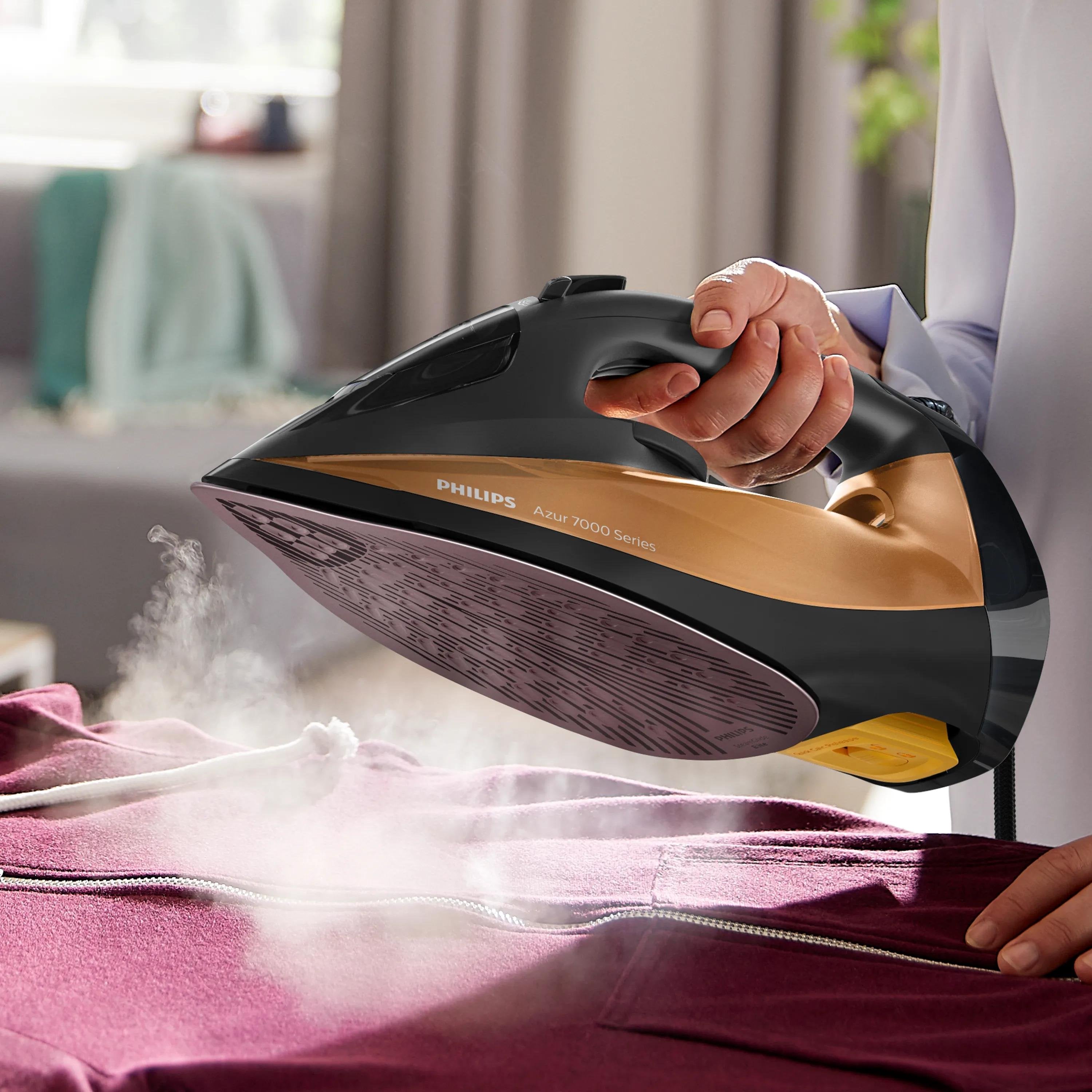EAN 8720389015724 - Philips 7000 series DST7040/80 plancha Plancha a vapor Suela SteamGlide Elite 3000 W Negro imagen 3