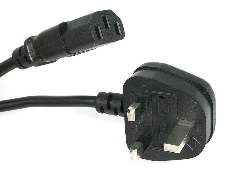 Startech.Com Cable De 1m (3 Pies) De Alimentación Para El Reino Unido Uk, Bs1363 A C13,