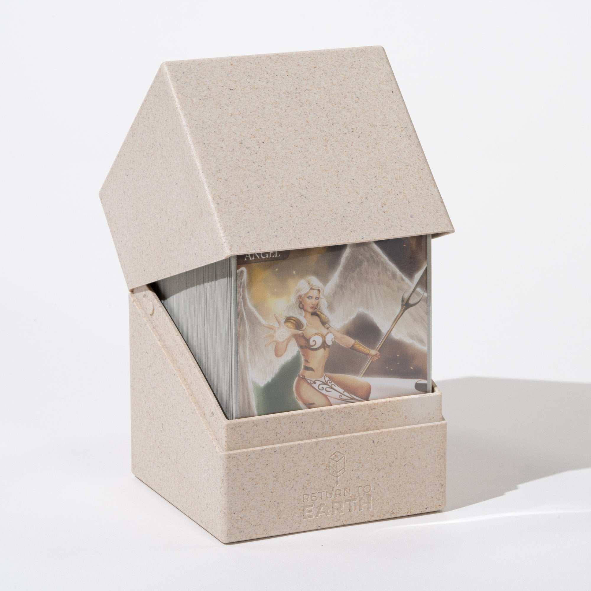 Caja De Cartas Ultimate Guard Boulder Deck Case Return To Earth 100+ Tamaño Estándar Natural