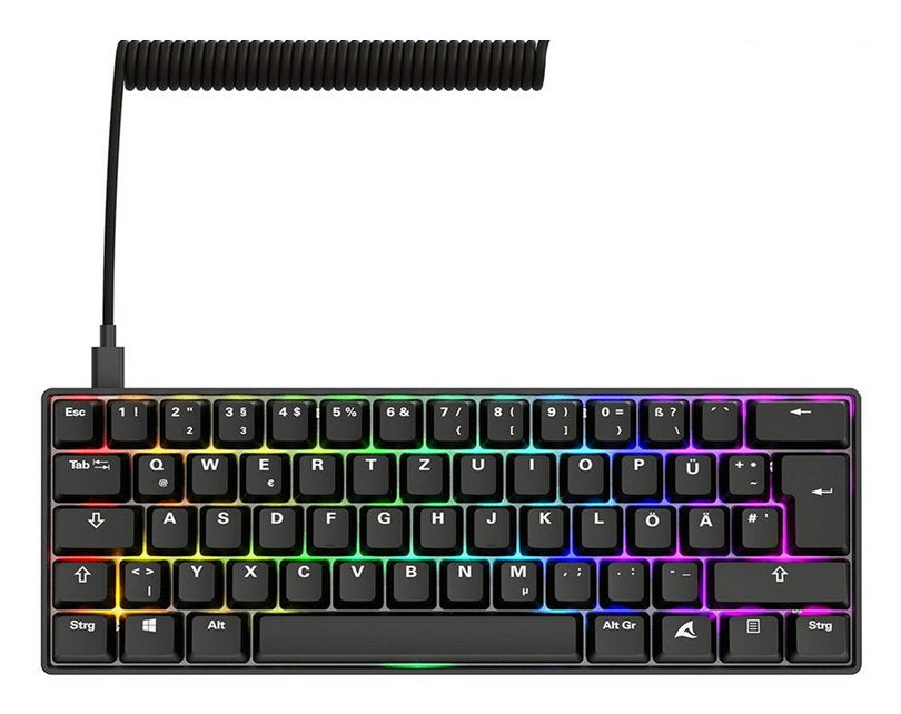 EAN 4044951041930 - Sharkoon 100065630 teclado Hogar USB QWERTZ Alemán Negro imagen 2