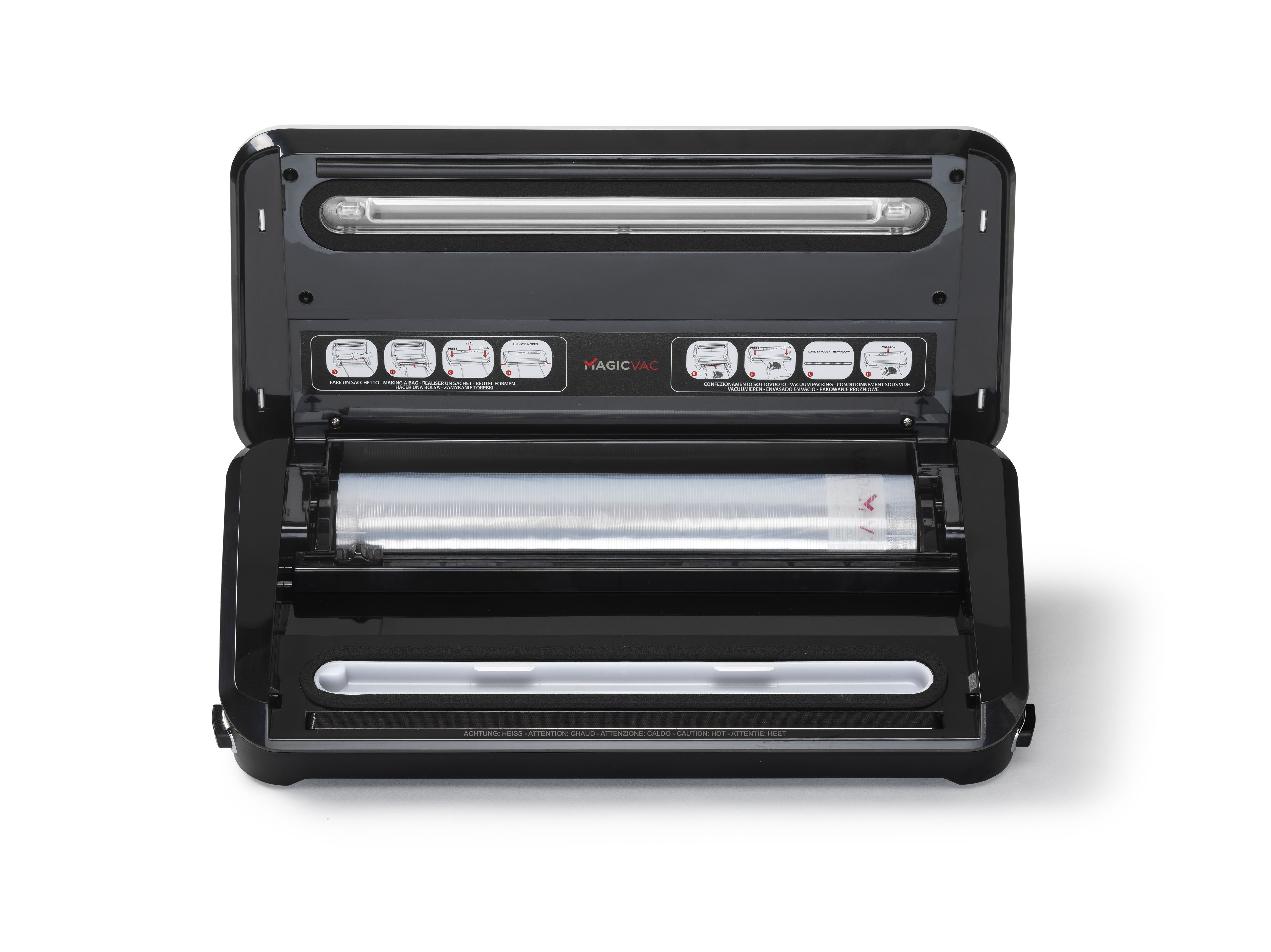 EAN 8018294017439 - Magic Vac Activa sellador al vacío 800 mbar Negro, Blanco imagen 7