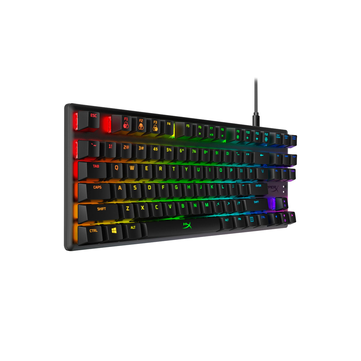 EAN 0196188049228 - HyperX Alloy Origins Core - Mechanical Gaming Keyboard - HX Blue (USLayout) (HX-KB7BLX-US) teclado Juego imagen 2