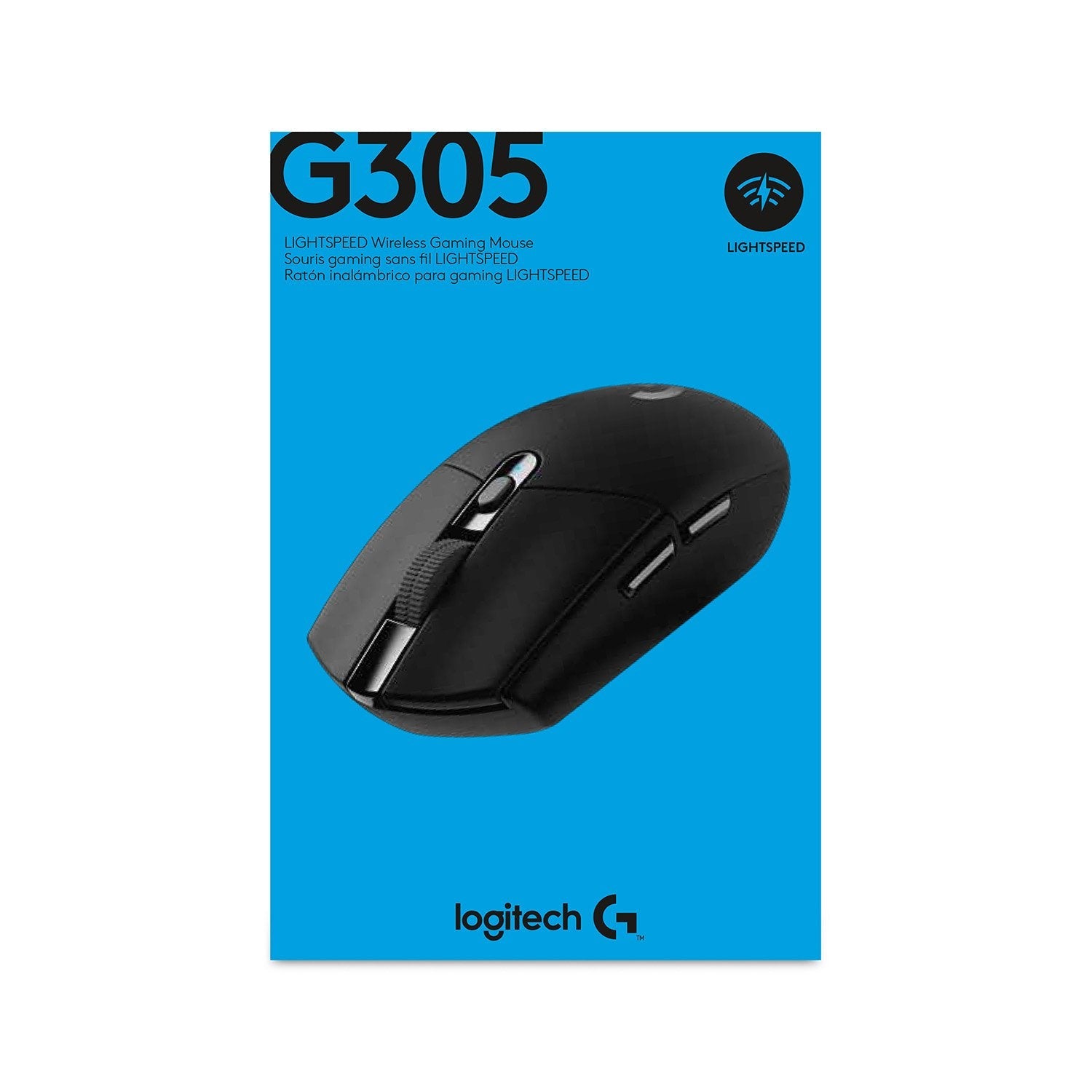Logitech Raton G305 Inalambrico Optico 12000 Dpi Negro 910-005283