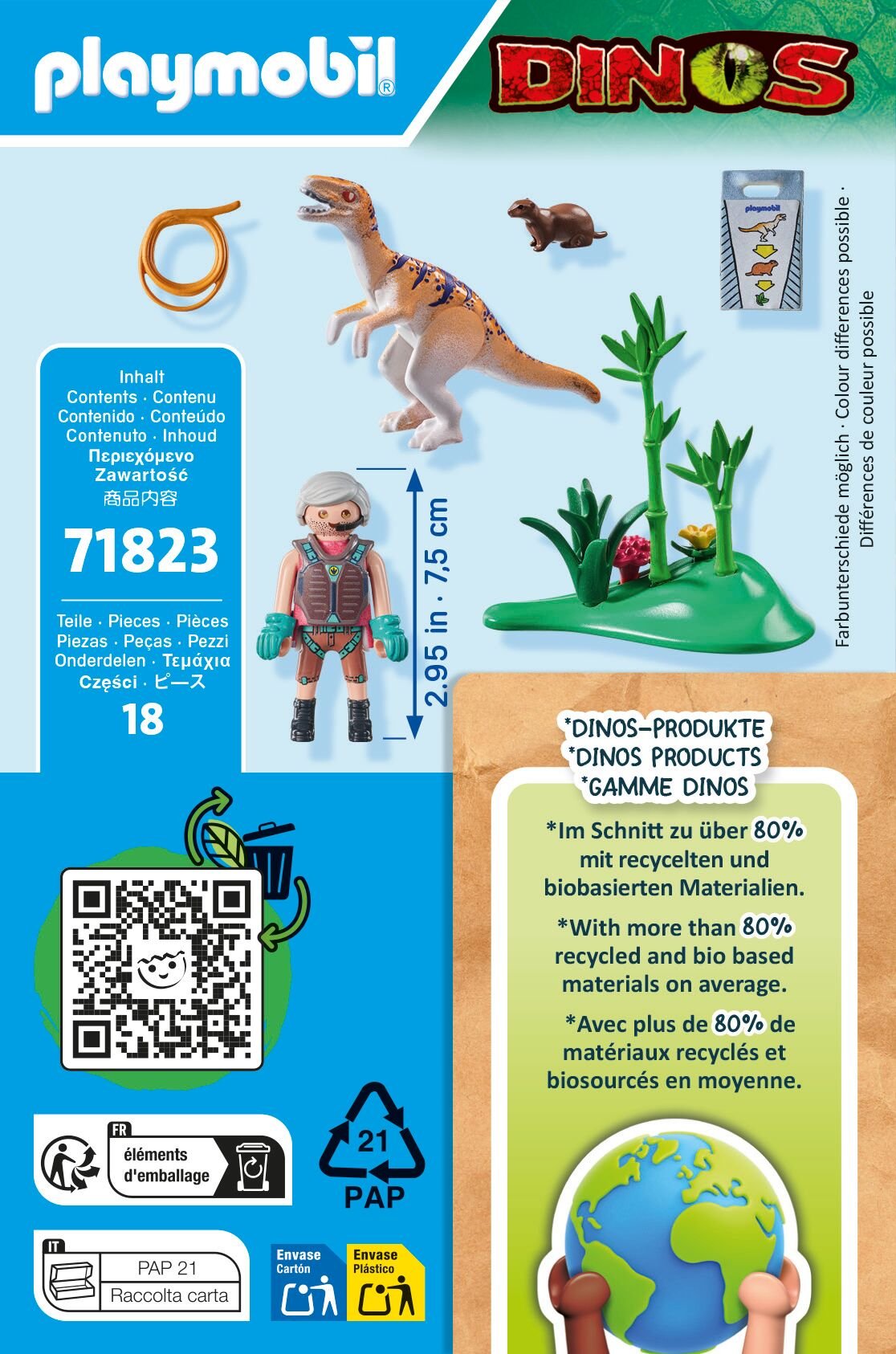 EAN 4008789718235 - Playmobil Dinos 71823 figura de juguete para niños imagen 4