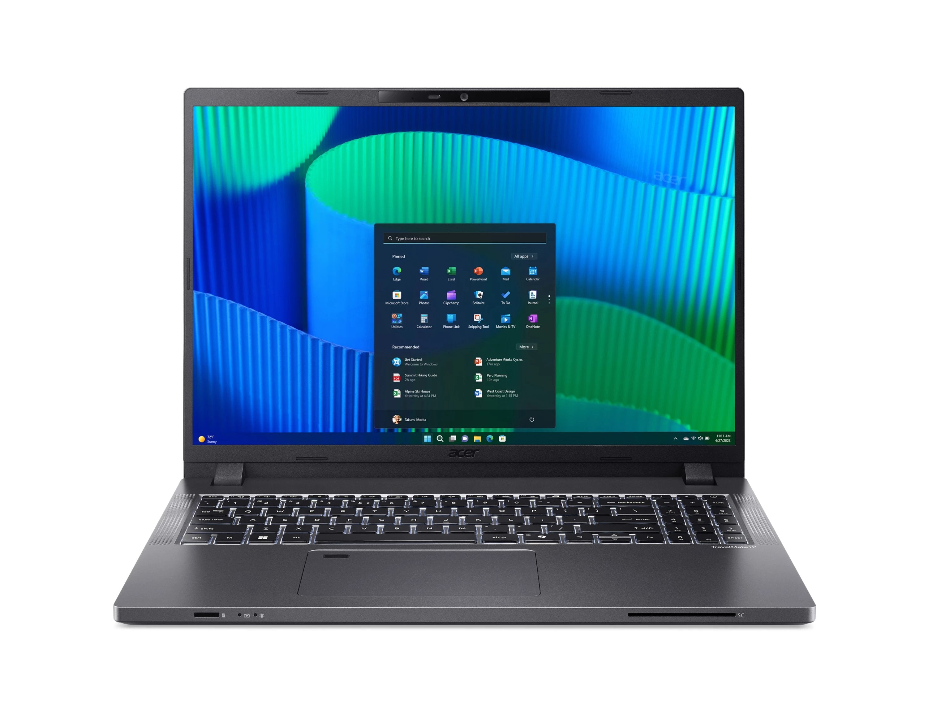 Portátil Acer Travelmate P2 16 51 G2 Core 5 120u 16gb Ssd 512gb 16 " Fhd+ W11p