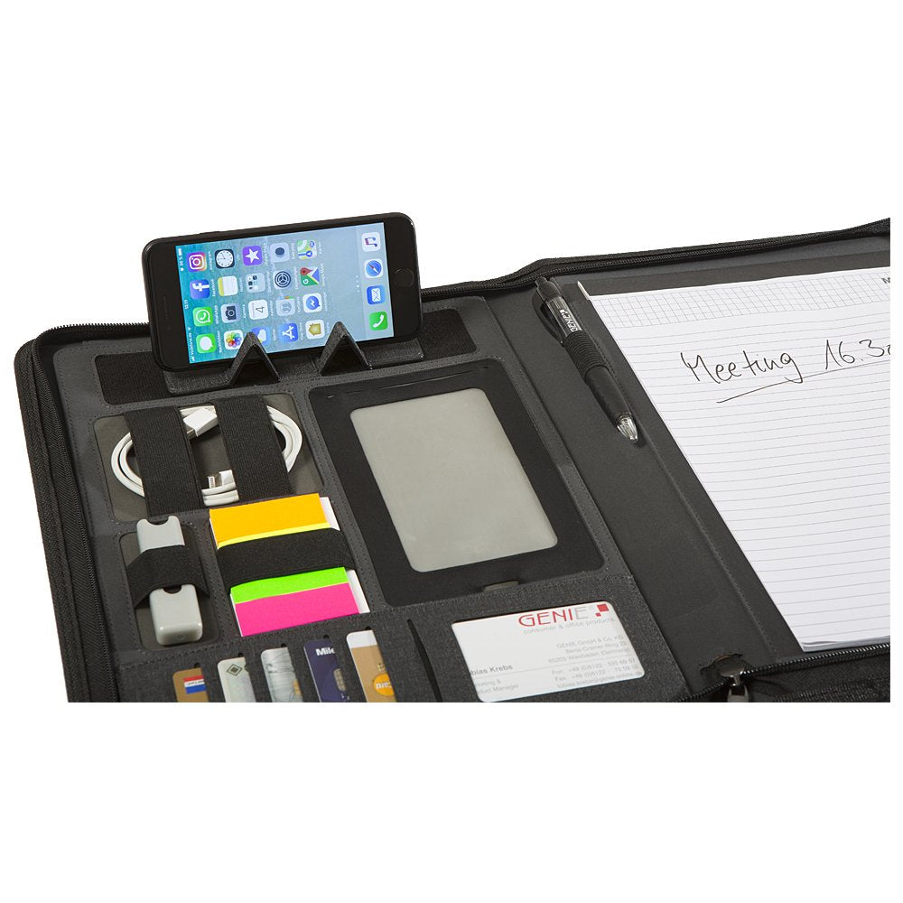 EAN 4015468126687 - Genie 12668 organizador personal Imitación piel, Nylon Negro imagen 4