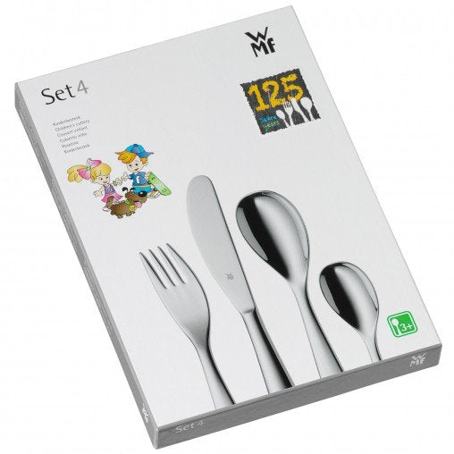 Wmf 1285816040 Knuddel Kinderbesteck Set 4-Teilig